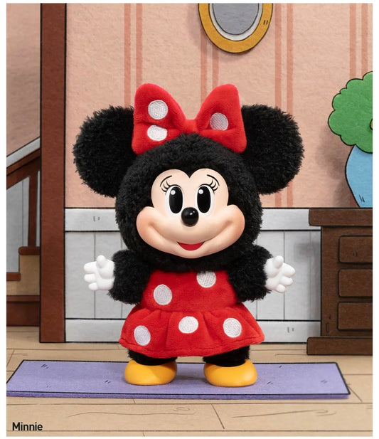 POPMART Mickey Family Cute Together Keychain Series Figures