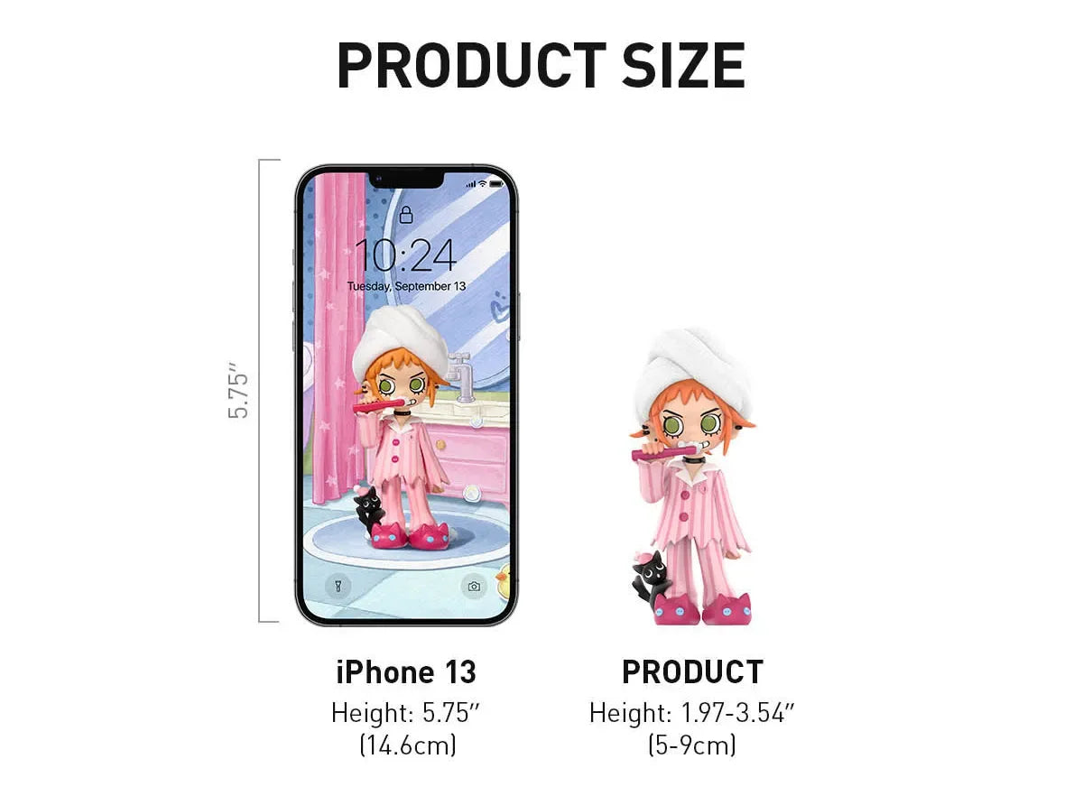 POPMART Lil Peach Riot Sleepover Figures - doki doki blind box kuwait