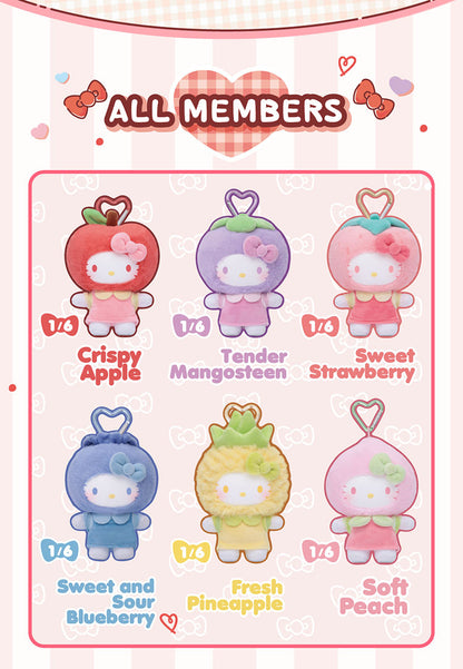 TOPTOY - Hello Kitty Fruity Paradise Vinyl Plush Keychain