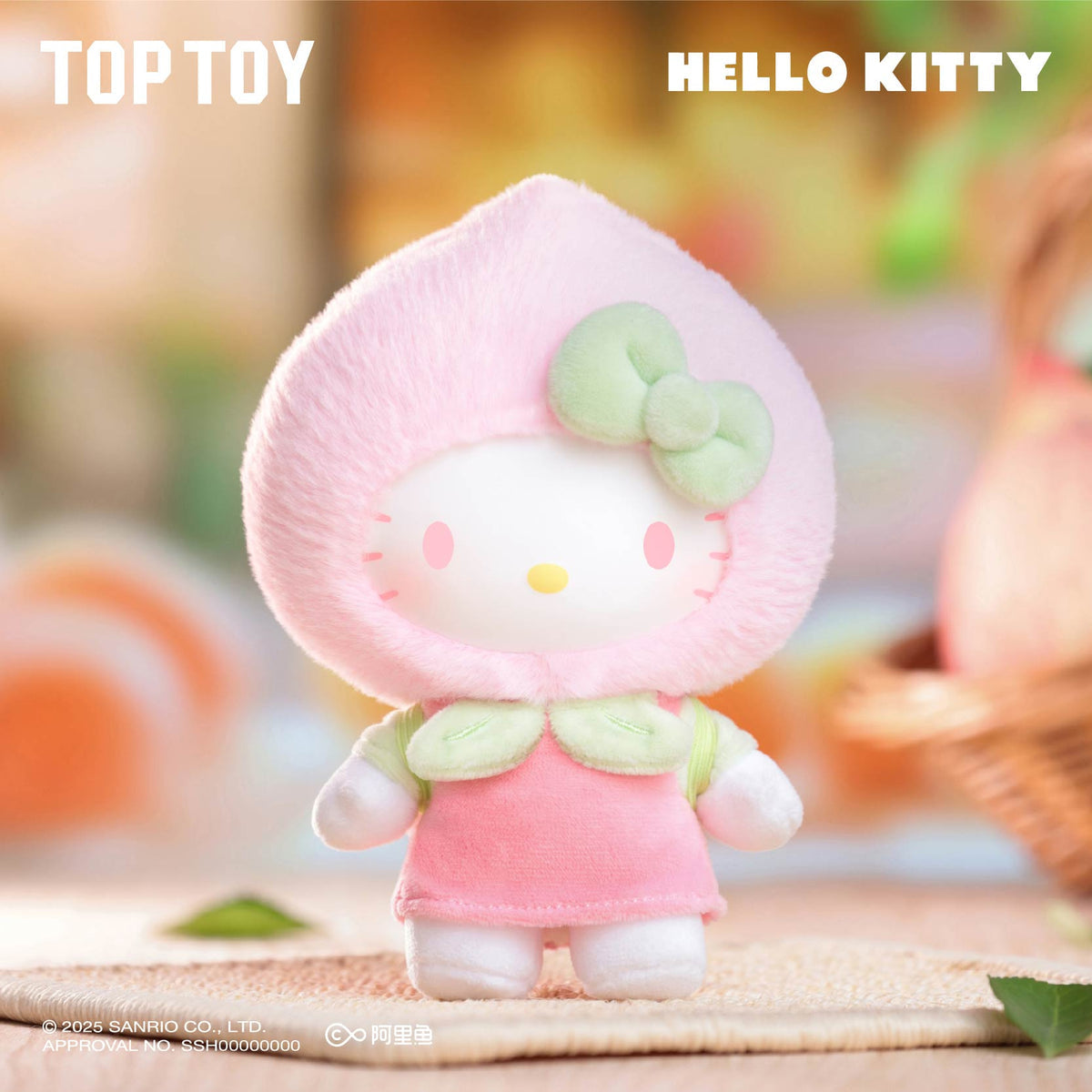 TOPTOY - Hello Kitty Fruity Paradise Vinyl Plush Keychain