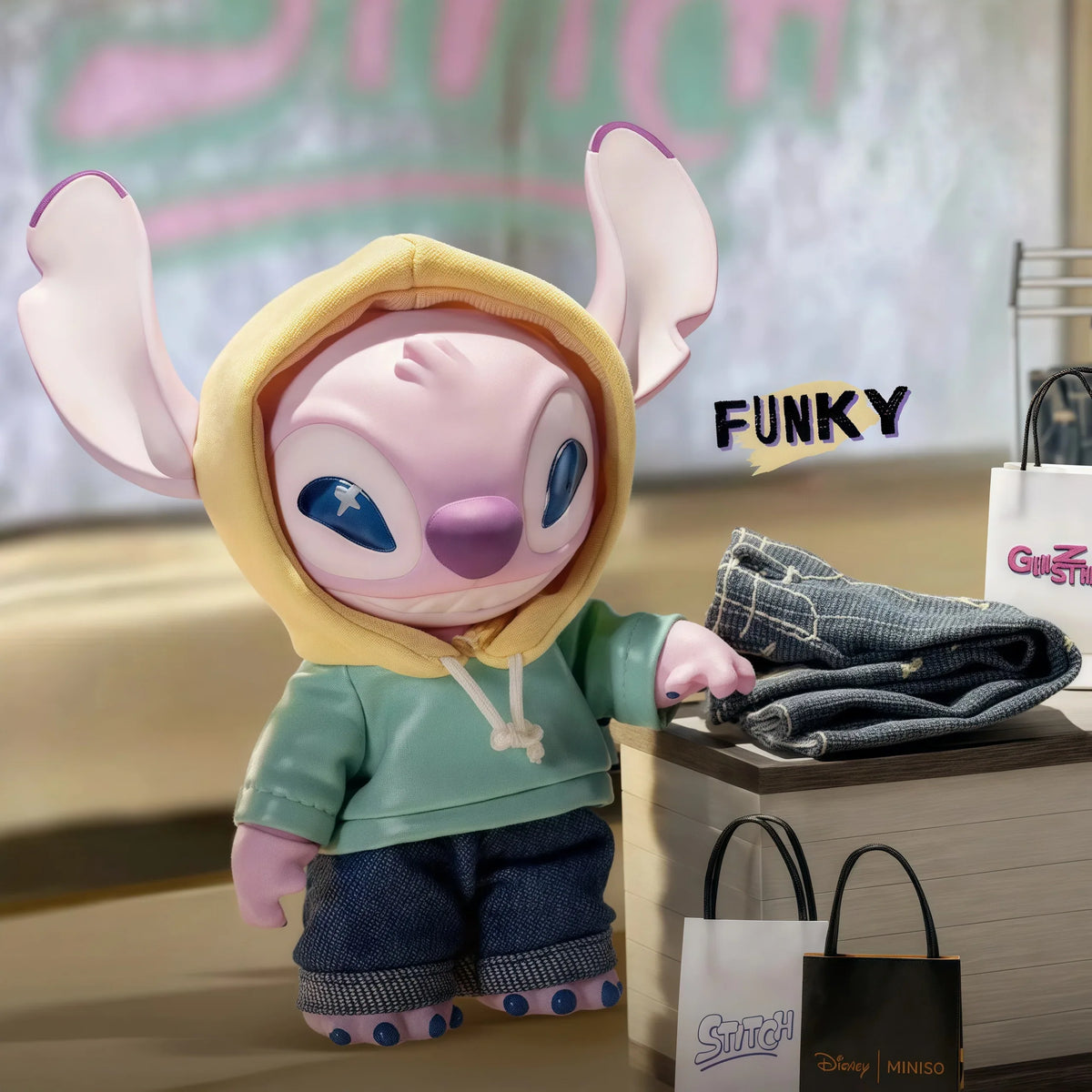 MINISO - Stitch Gen Z Street - doki doki blind box kuwait