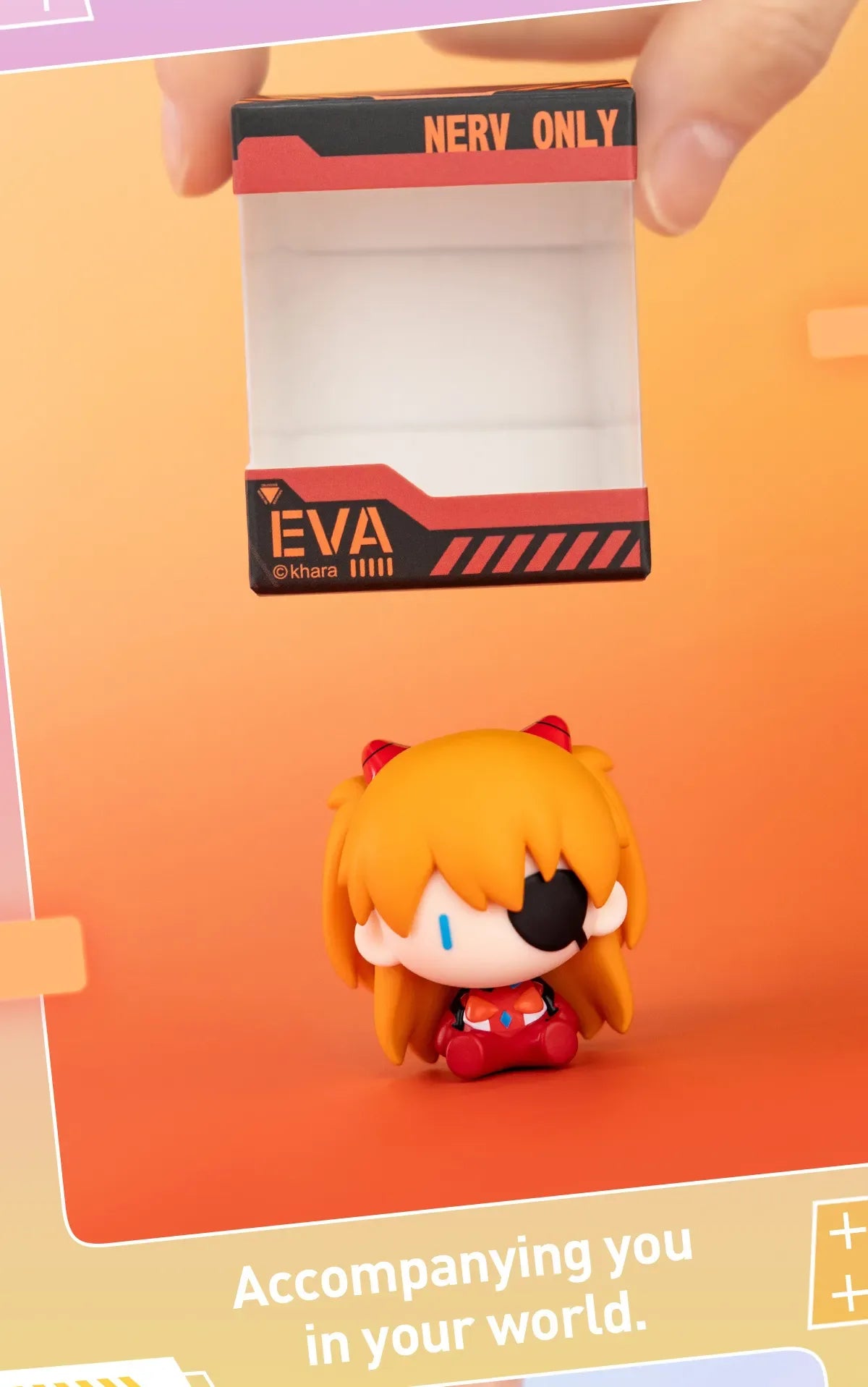 Evangelion Super Mini Figure - doki doki blind box kuwait