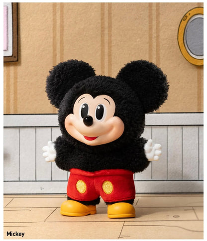 POPMART Mickey Family Cute Together Keychain Series Figures