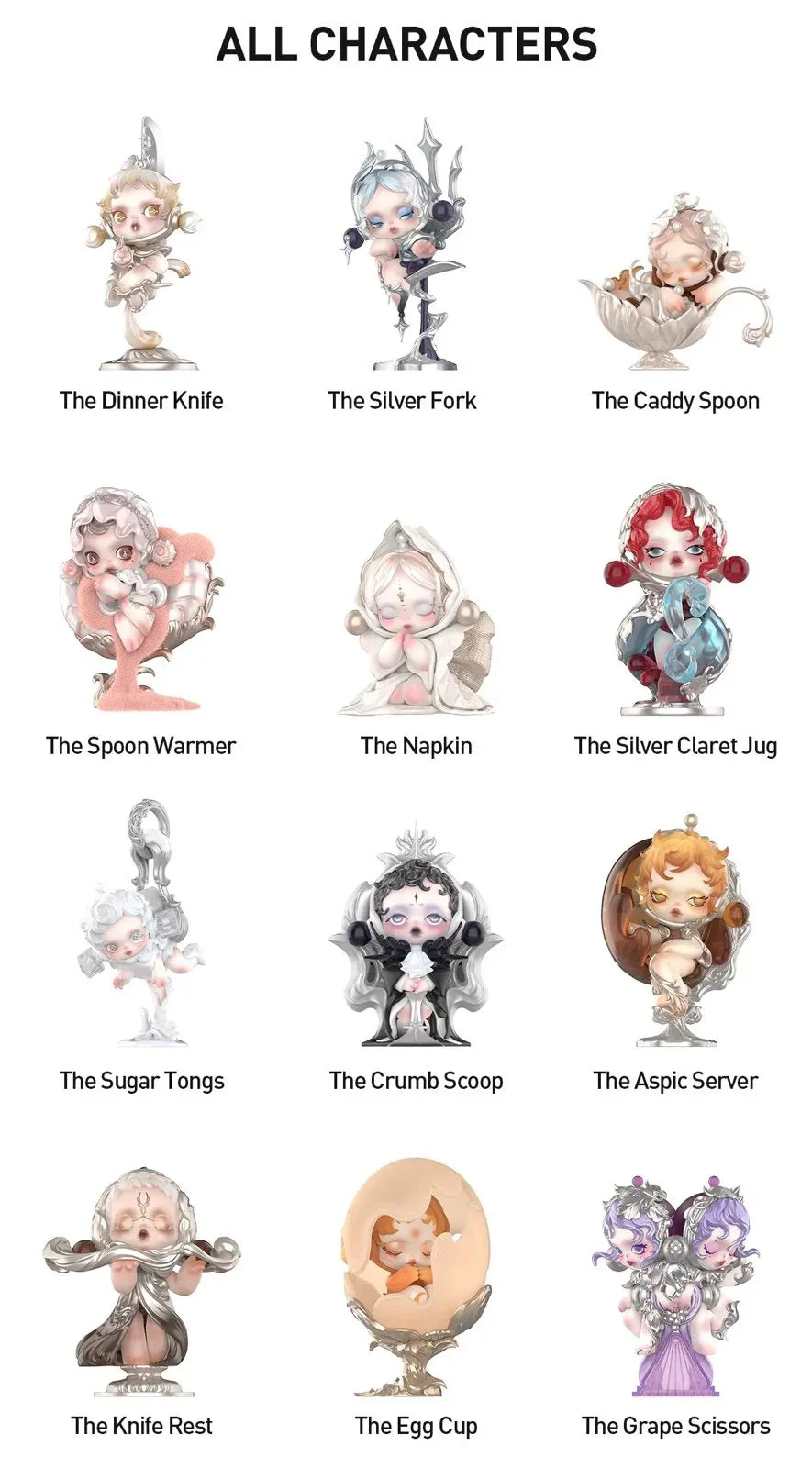 SKULLPANDA The Feast Begins Series - doki doki blind box kuwait