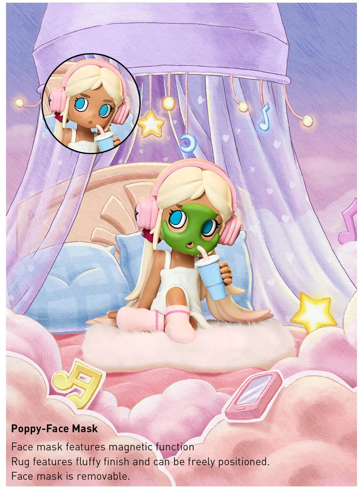 POPMART Lil Peach Riot Sleepover Series Figures