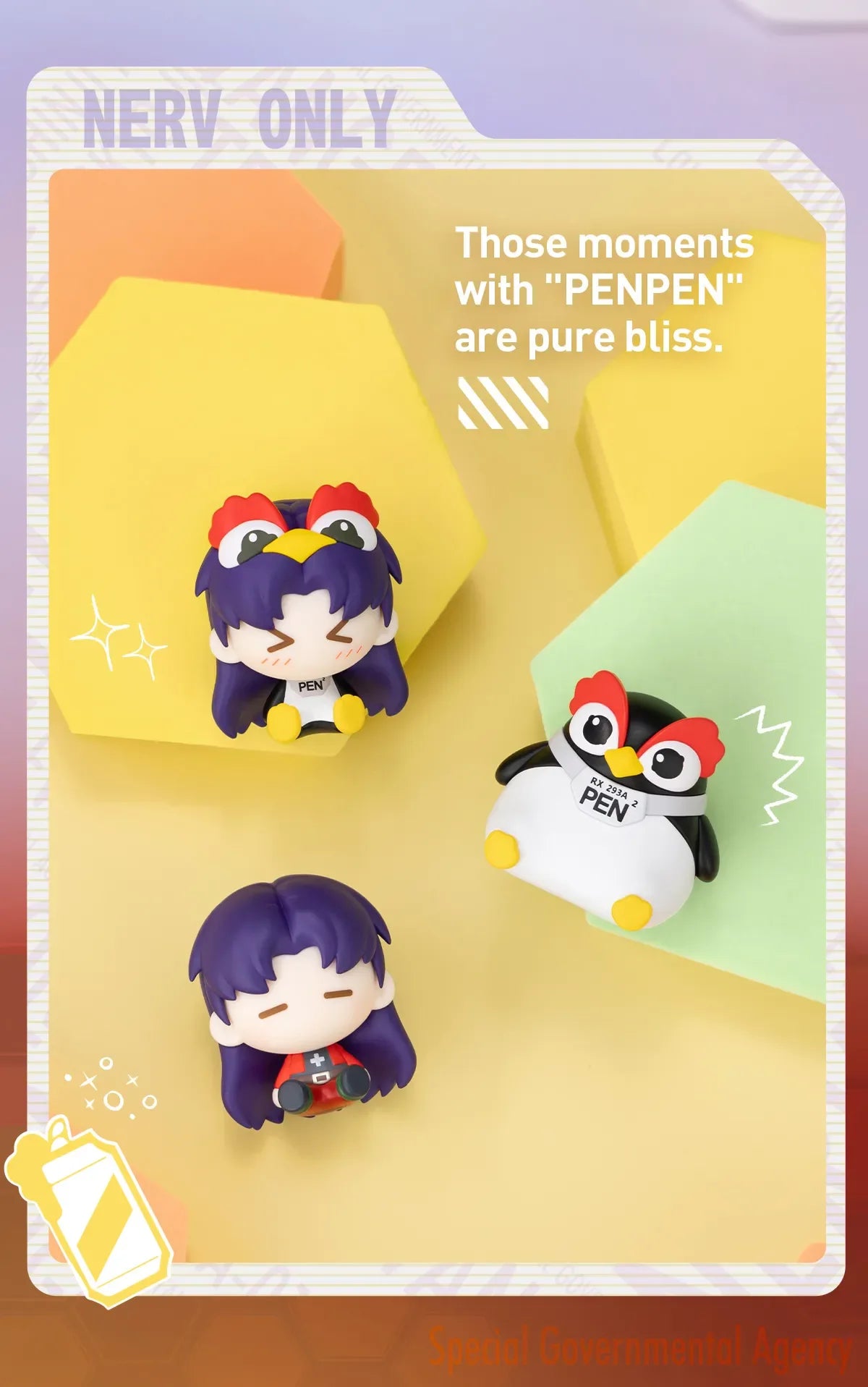 Evangelion Super Mini Figure - doki doki blind box kuwait