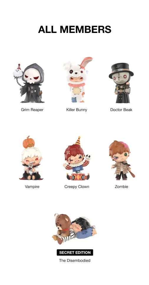 Hirono Monsters' Carnival Series Figures - doki doki blind box kuwait