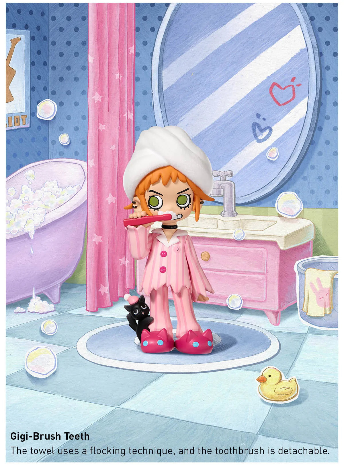 POPMART Lil Peach Riot Sleepover Series Figures