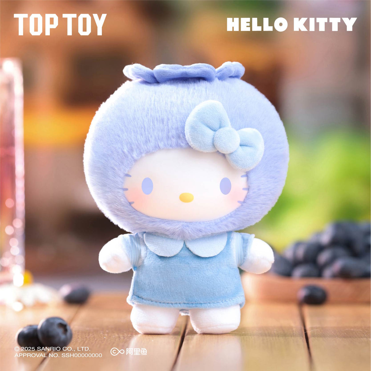 TOPTOY - Hello Kitty Fruity Paradise Vinyl Plush Keychain