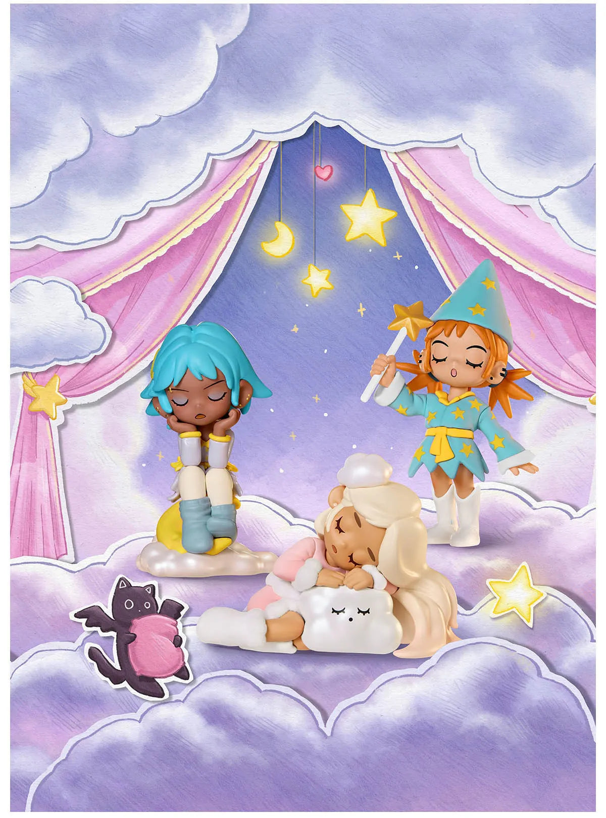 POPMART Lil Peach Riot Sleepover Series Figures