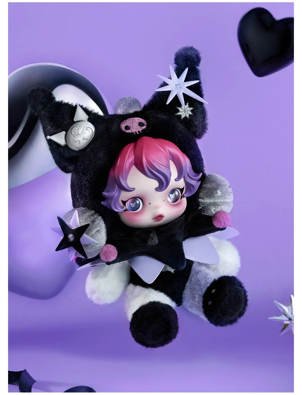 SKULLPANDA × Kuromi