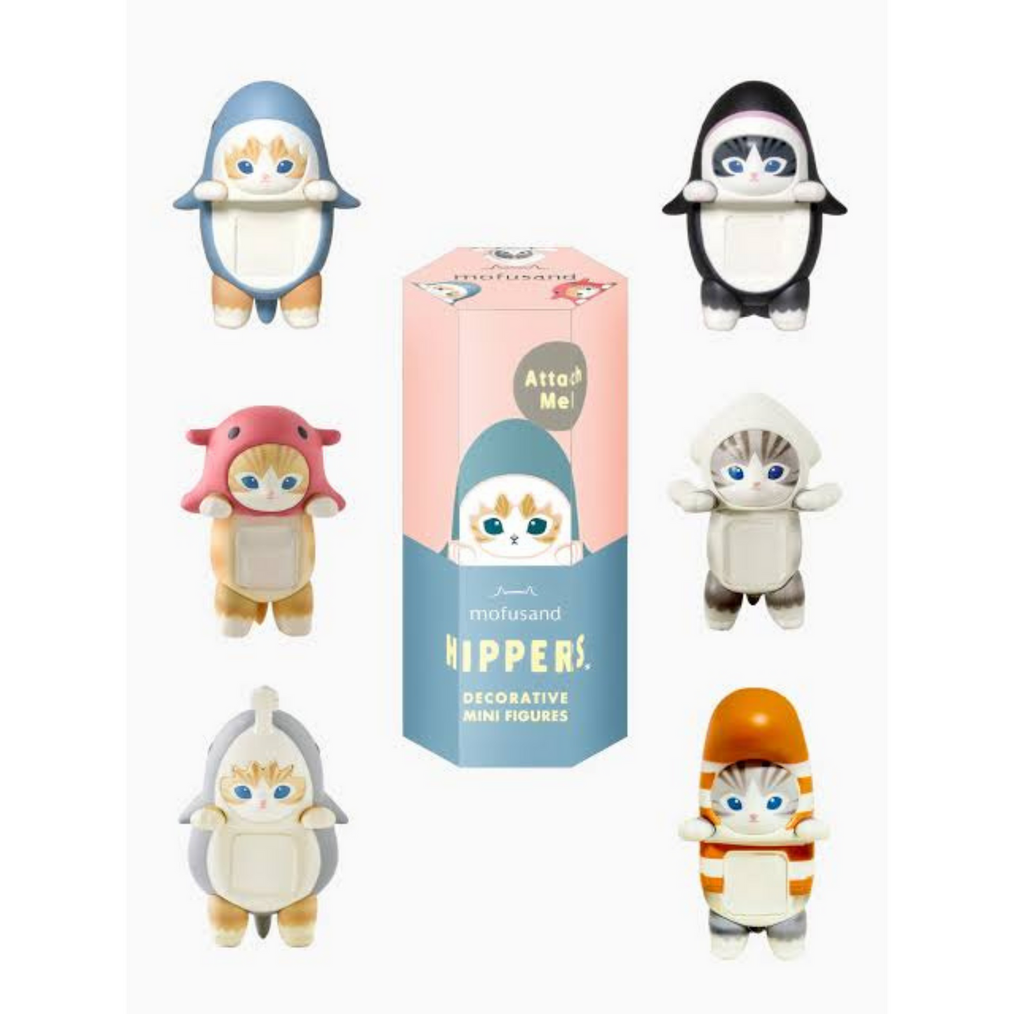 Sonny Angel X Mofusand Hippers Series - Original Mini Figure/Limited Edition - 1 Sealed Blind Box