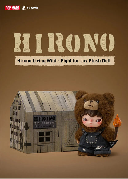 Hirono Living Wild-Fight for Joy Plush Doll - doki doki blind box kuwait