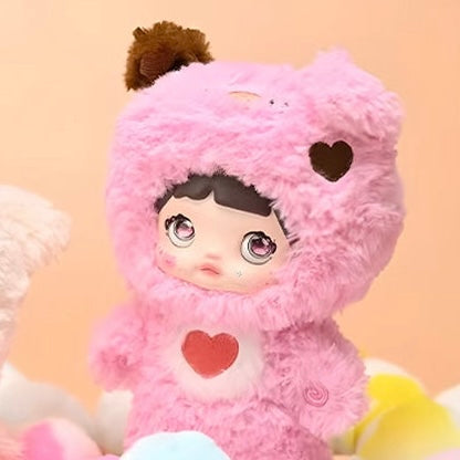 Nommi Loveliness Never Ends Series Plush blind box — JUJU (pink) — Kuwait — نومي key chain 