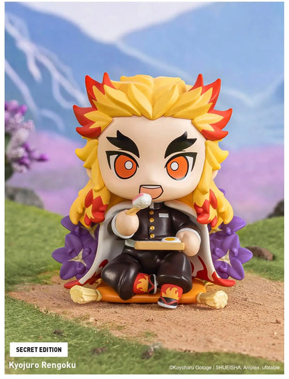 Toy figure of Kyojuro Rengoku POPMART Demon Slayer: Kimetsu no Yaiba Birth Flower Series Figures blind box