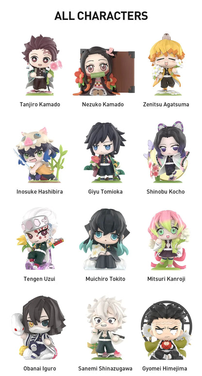 POPMART Demon Slayer: Kimetsu no Yaiba Birth Flower Series Figures blind box