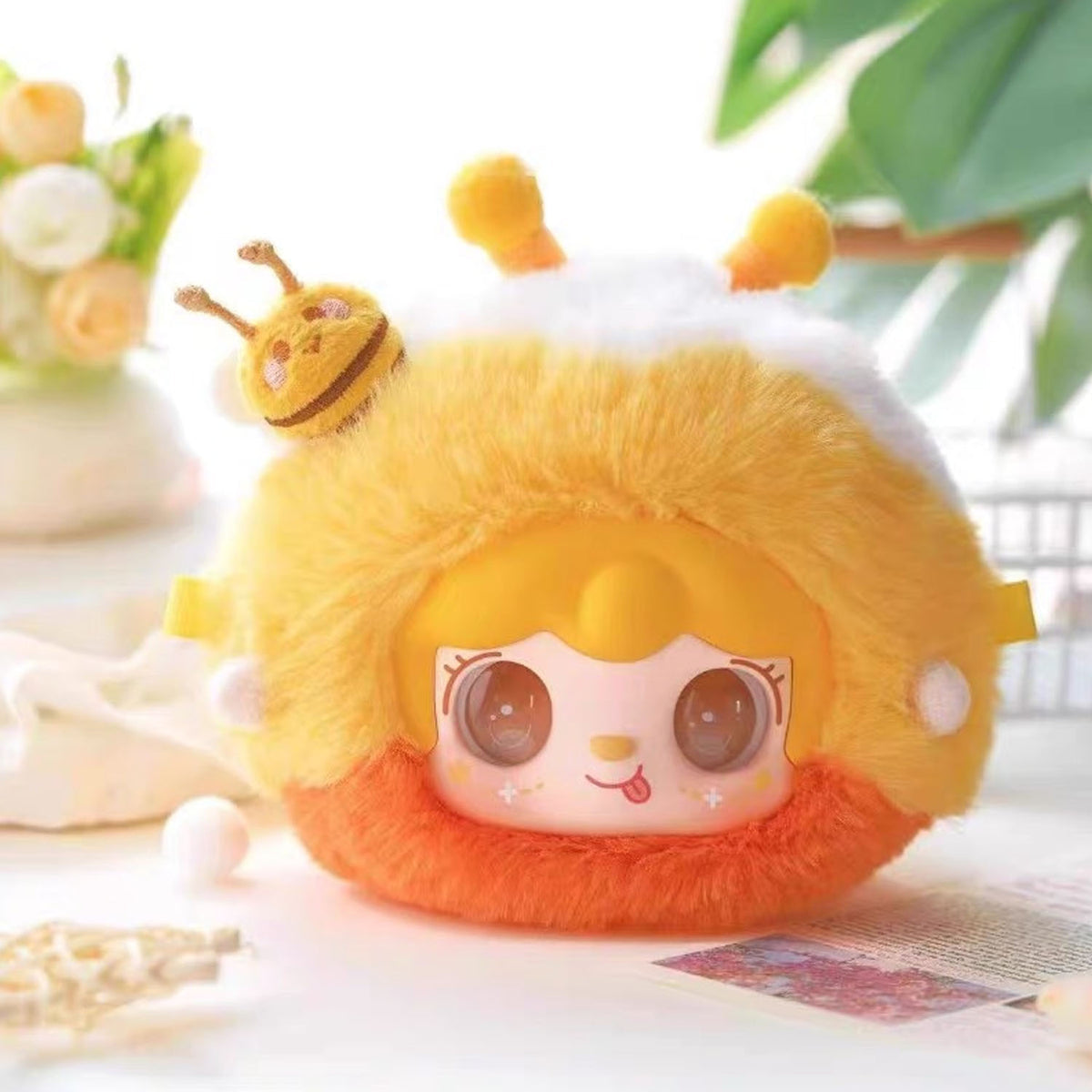 orange Yooki V1 Cute Series Plush Dolls, Blind Box