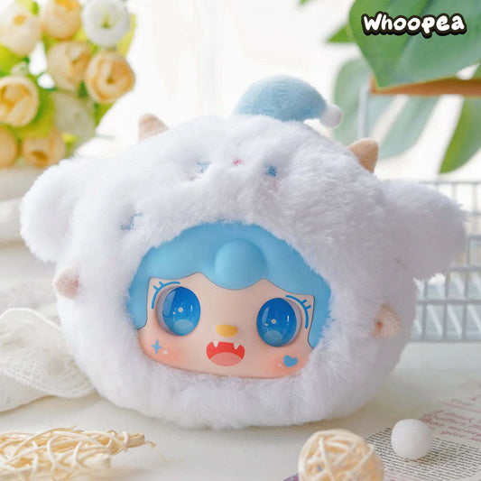 Cute plush toy with blue hair and face Yooki V1 Cute Series Plush Dolls, Blind Box