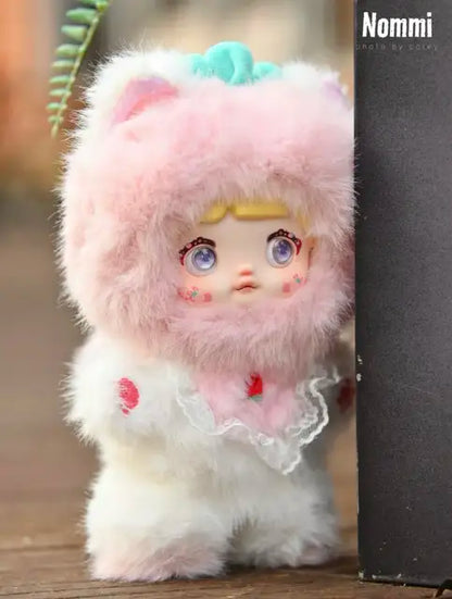Nommi V3 Interesting Fruit Dolls Series Dolls plush blind box — Strawberries (pink/white) — Kuwait — نومي