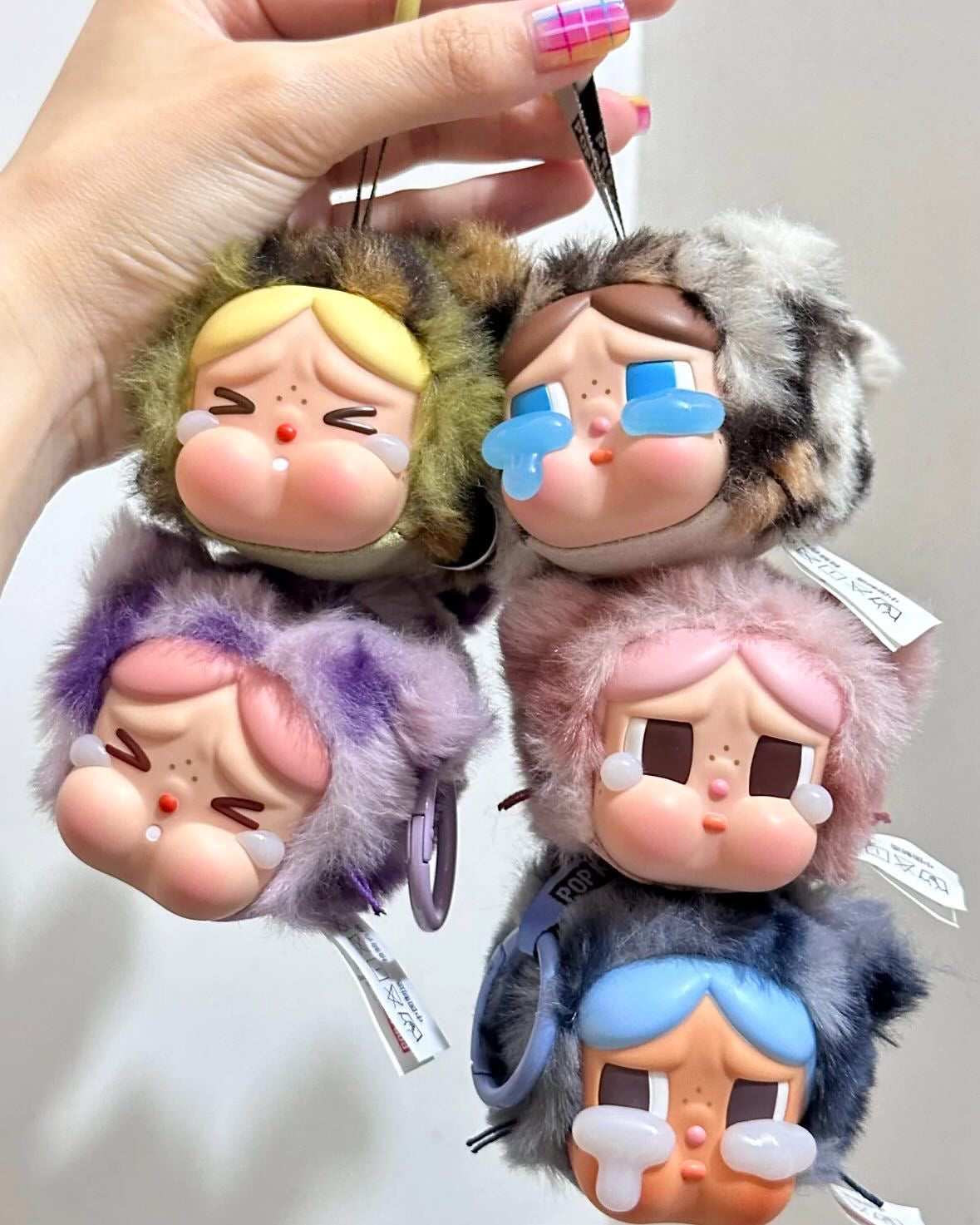 POPMART Cry Baby – Wild but Cutie Plush Pendant (Blind Box)  – Kuwait, crybaby , كراي بيبي