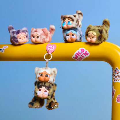 POPMART Cry Baby – Wild but Cutie Plush Pendant Blind Box– group shot of variants