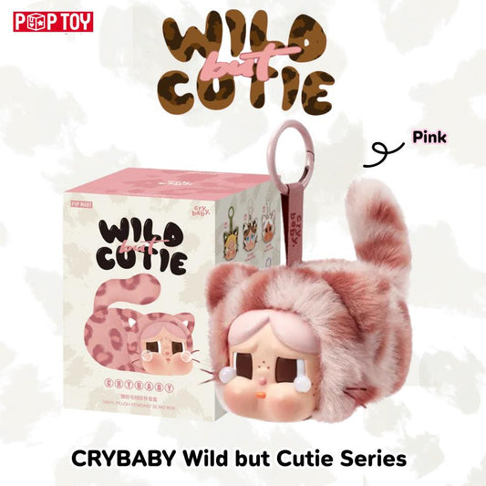 POPMART Cry Baby plush pendant blind box – front view with retail box – Kuwait