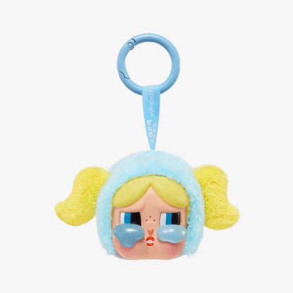 POP MART Crybaby × Powerpuff Girls Series-Vinyl Face Plush Blind Box, 6PCs Crybaby Blind Box Figures, Random Design Action Figures Collectible Toys Home Decorations Holiday Birthday Gifts for and Boys —Bubbles (blue) — Kuwait — كراي بيبي بوب مارت باور بف جيرلز فتيات القوة