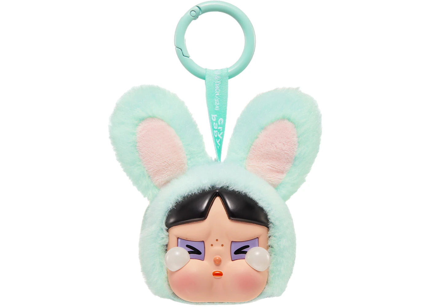 POP MART Crybaby × Powerpuff Girls Series-Vinyl Face Plush Blind Box, 6PCs Crybaby Blind Box Figures, Random Design Action Figures Collectible Toys Home Decorations Holiday Birthday Gifts for and Boys —Bunny Buttercup (green) — Kuwait — كراي بيبي بوب مارت باور بف جيرلز فتيات القوة