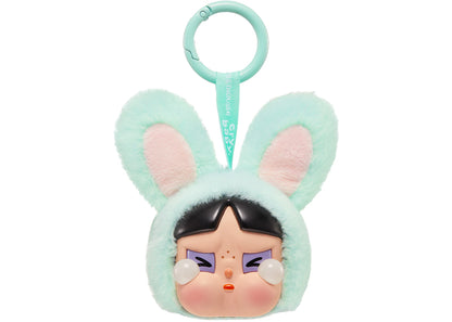 POP MART Crybaby × Powerpuff Girls Series-Vinyl Face Plush Blind Box, 6PCs Crybaby Blind Box Figures, Random Design Action Figures Collectible Toys Home Decorations Holiday Birthday Gifts for and Boys —Bunny Buttercup (green) — Kuwait — كراي بيبي بوب مارت باور بف جيرلز فتيات القوة